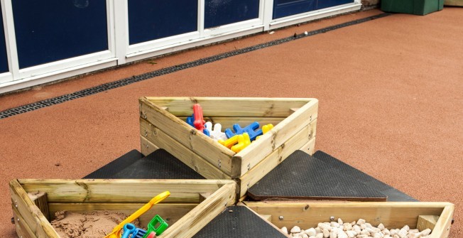 Children's Sand Pit in Allanton