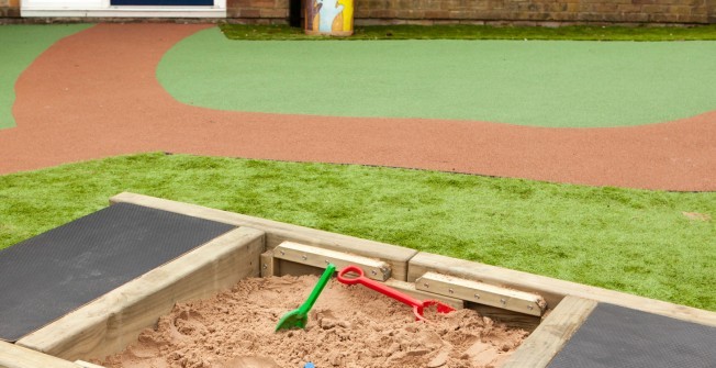 Outdoor Sandpits for Schools in Newtownabbey
